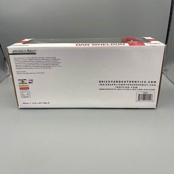 Greenlight-1:18 Scale Dan Wheldon In Memoriam Indy Car 2012 Brickyard Authentics - Picture 11 of 16